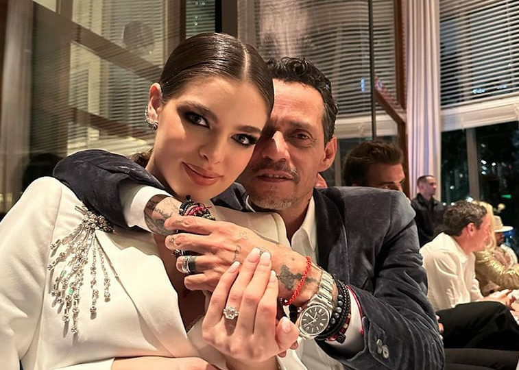 Marc Anthony y Nadia Ferreira se dieron el “sí quiero” en una espectacular boda en Miami (Fotos)