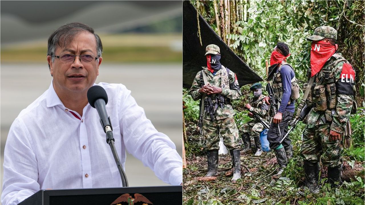 Petro ordena reanudación de operativos militares contra el ELN