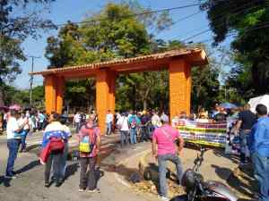 Protestaron en la Unellez de Barinas para advertir a la OIT de una “trampa” entre chavistas y Fedecámaras