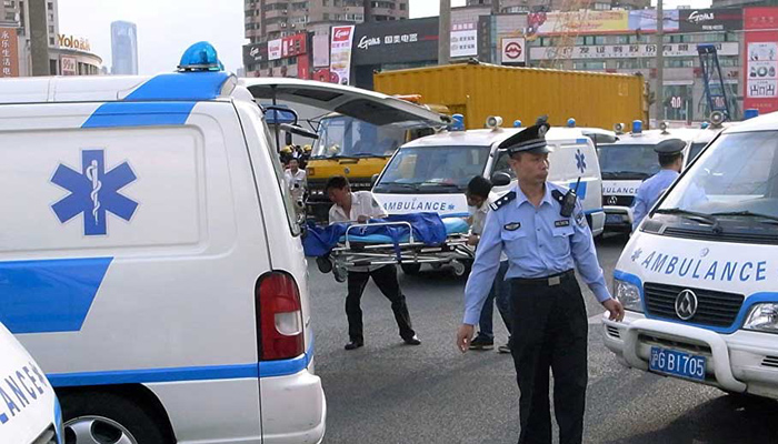 Un conductor embiste a peatones y mata a cinco personas en China