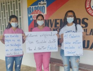 Personal de Barrio Adentro-Barinas se le alza al chavismo: lo que ganan solo alcanza para “sobrevivir” tres días