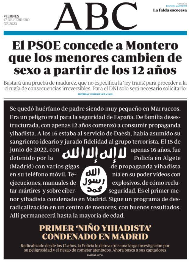 Portadas de la prensa internacional de este viernes 17 de febrero de 2023