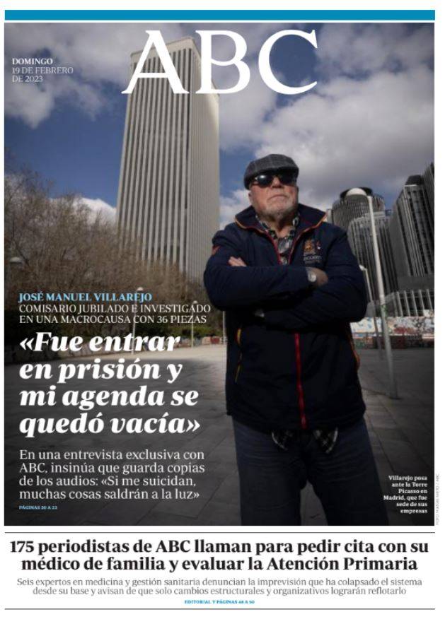 Portadas de la prensa internacional de este domingo 19 de febrero de 2023