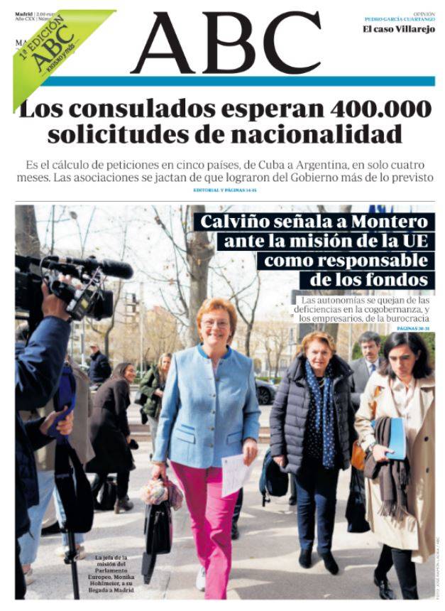 Portadas de la prensa internacional de este martes 21 de febrero de 2023