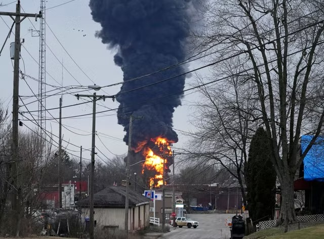 Cuántos descarrilamientos de trenes han ocurrido en EEUU durante 2023