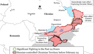 Los mapas que muestran cómo ha fallado Putin un año después de la invasión a Ucrania