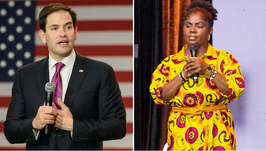 Marco Rubio corrigió a la vicepresidenta colombiana y le recordó que Cuba sufre una dictadura