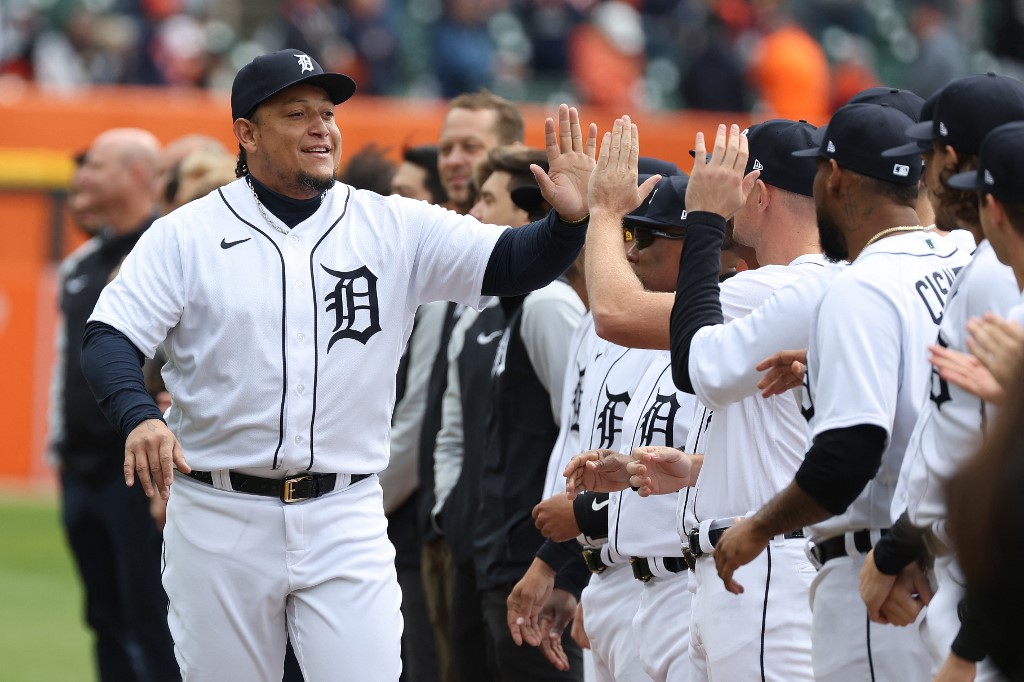 El promedio que tendría Miguel Cabrera al finalizar su carrera en las Grandes Ligas