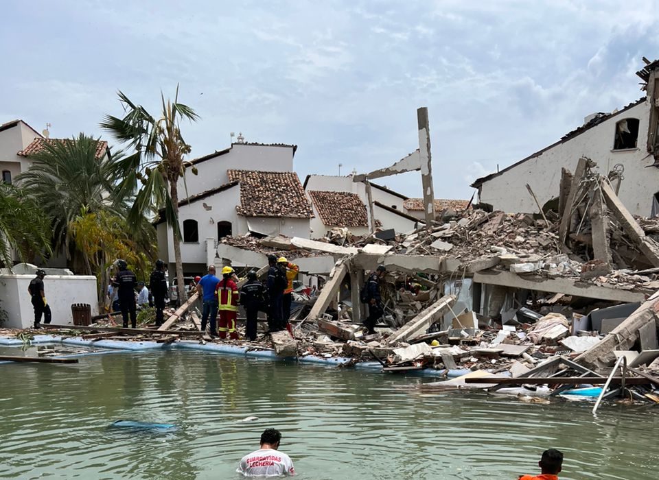 EN IMÁGENES: Así quedó vivienda en Lechería tras la fuerte explosión en la zona norte de Anzoátegui