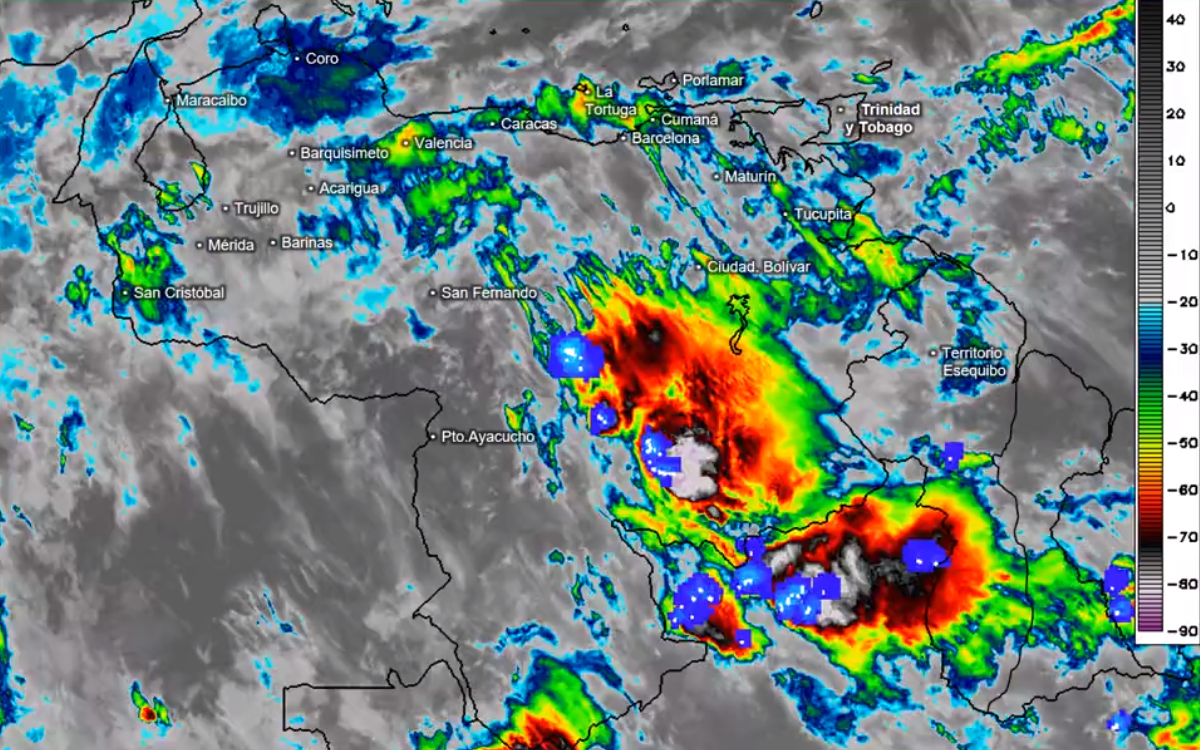 Inameh prevé ráfagas de viento y nubosidad en varios estados de Venezuela este #16May