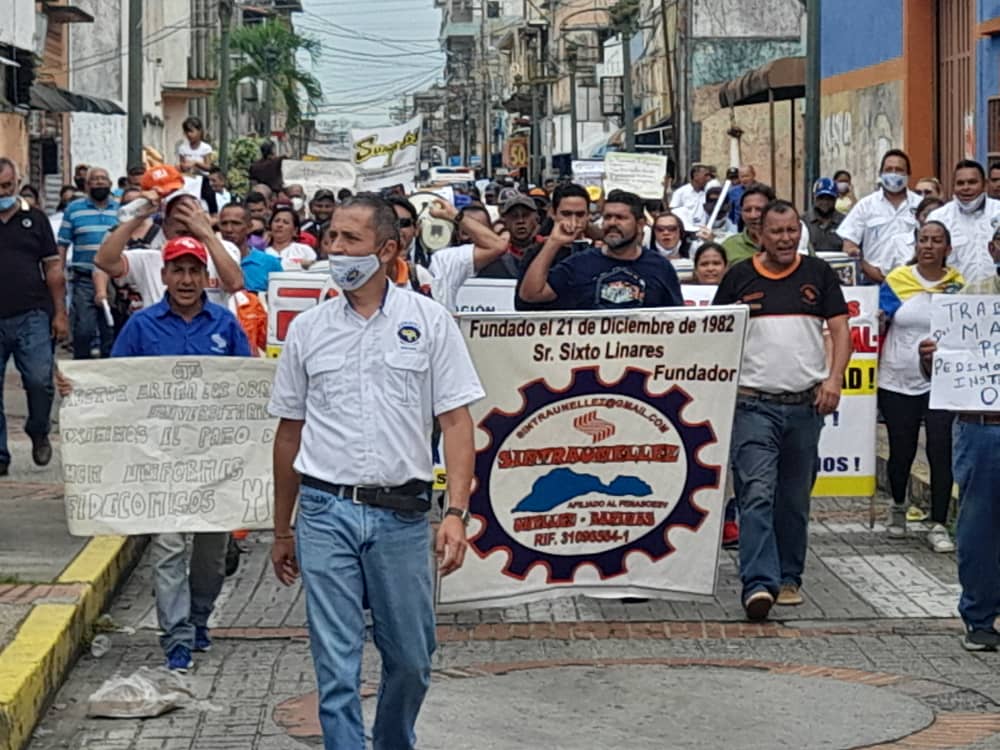 Magisterio versus madurismo: El conflicto de calle que en Barinas denuncia la miseria