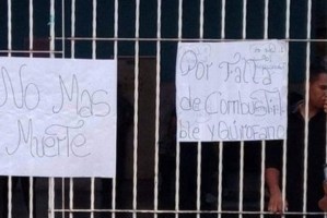 “No más muerte”, el grito de indignación en Monagas tras deceso de embarazada por falta de gasolina en ambulancia