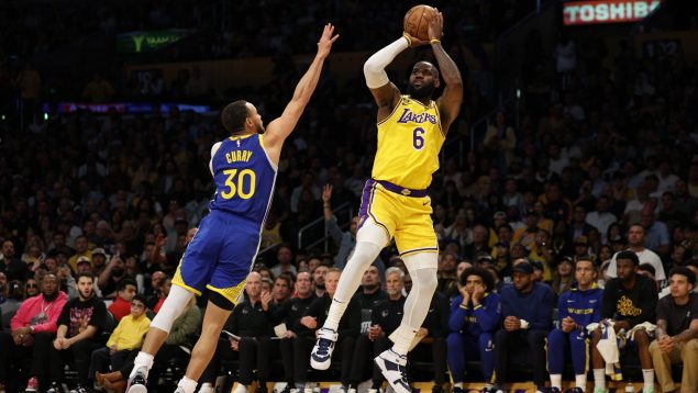 Los Lakers de LeBron James derrotaron a los Golden State Warriors y se meten en la final del Oeste de la NBA