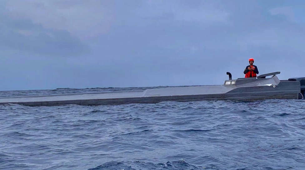 Incautaron el narcosubmarino más grande en la historia de Colombia