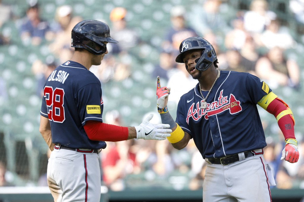 Guiados por Ronald Acuña Jr., Bravos barrieron a los Tigres en doble tanda