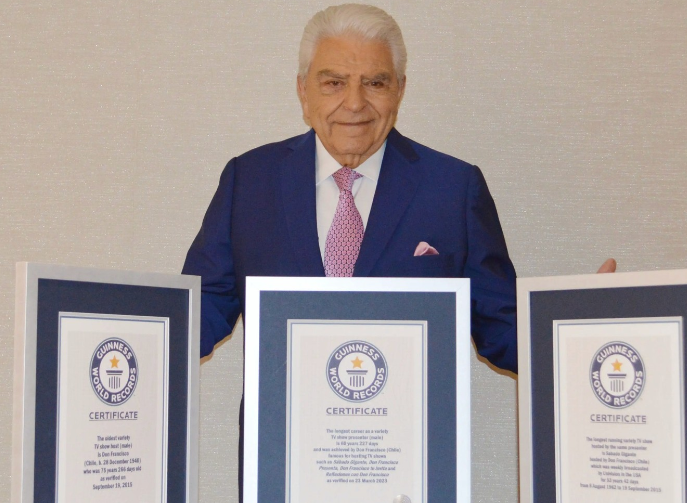 La razón por la que el famoso Don Francisco rompió tres récords Guinness