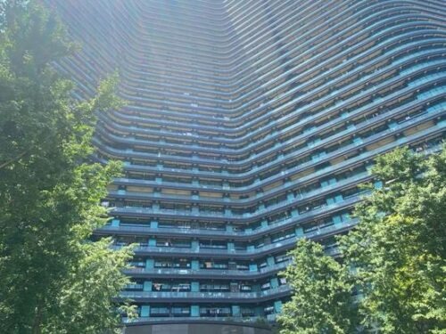 El impresionante edificio donde viven más de 20 mil personas