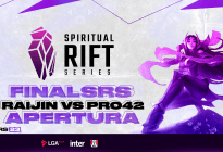 Raijin Esports y PRO42 irán a la final de la Spiritual Rift Series Apertura 2023