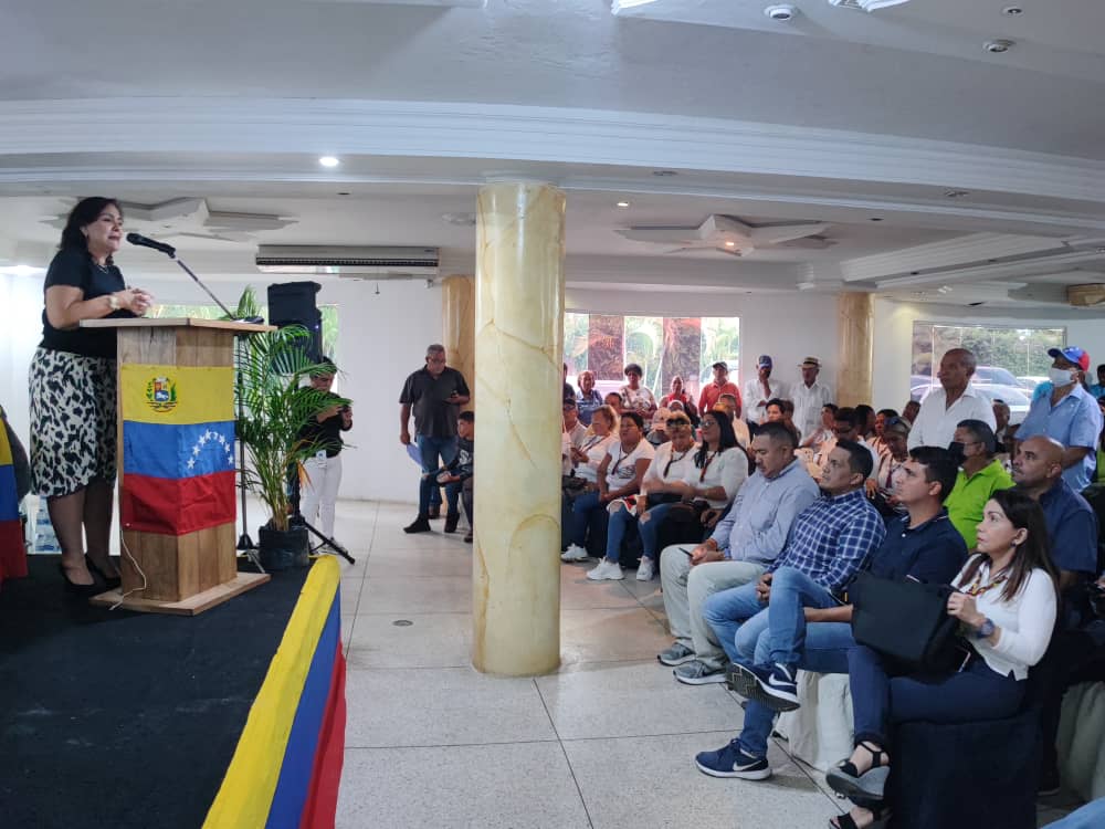 María Carolina Uzcátegui en Monagas: Los invito a convertirse en voceros de la elección primaria