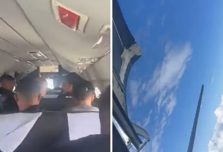 Terror en las alturas: Puerta de emergencia se abrió en pleno vuelo en el que iba reconocido cantante