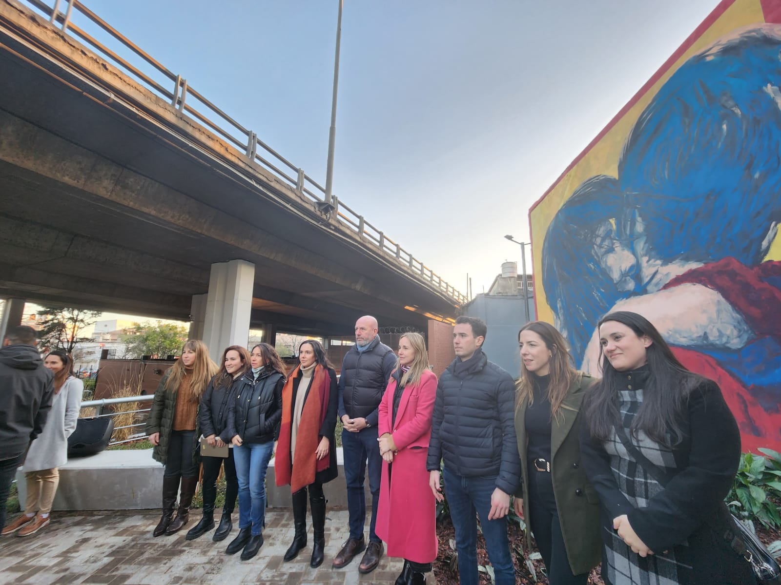 Inauguraron en Argentina un mural en honor a víctimas de las protestas en Venezuela (Fotos y videos)