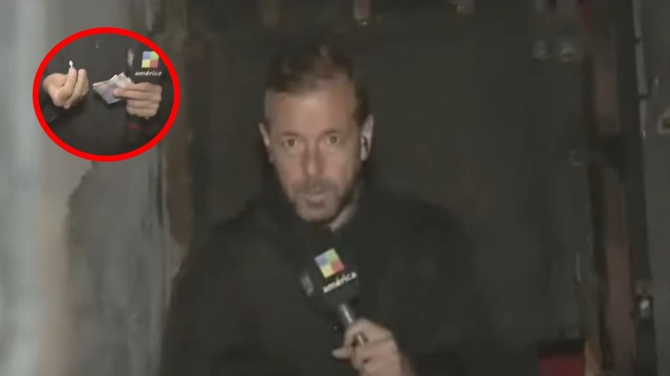 VIDEO: Periodista compró droga EN VIVO y terminó en la comisaría declarando como testigo