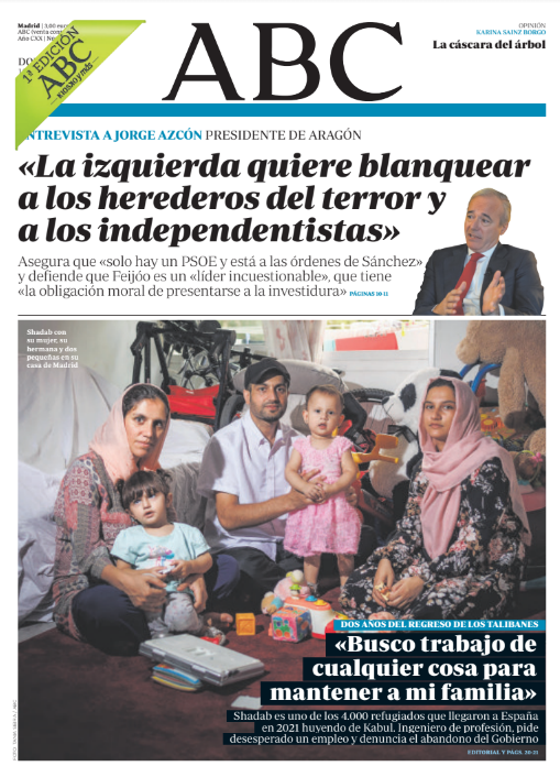 Portadas de la prensa internacional de este domingo 13 de agosto de 2023