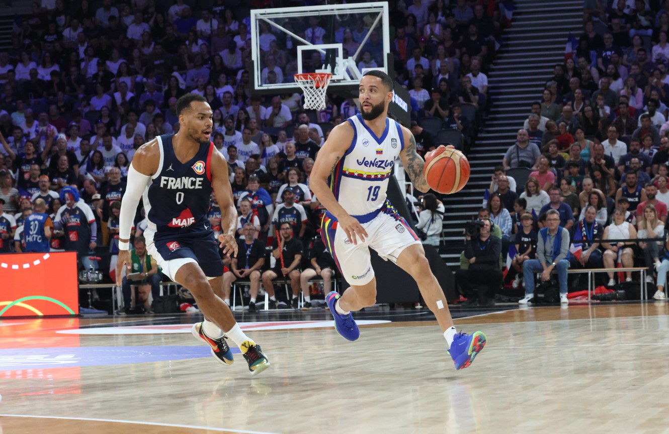 Venezuela cayó frente a Francia en partido de preparación al Mundial de básquet