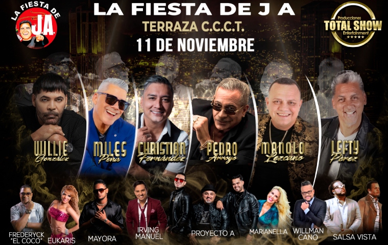 Con grandes exponentes de la salsa: Inician los preparativos para “La Fiesta de J.A.”