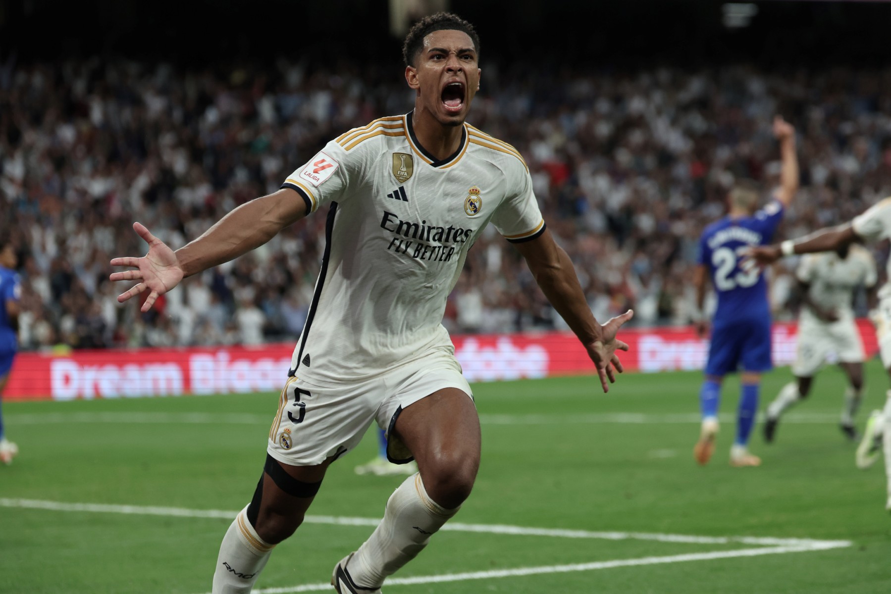 Bellingham vino al rescate y el Real Madrid consiguió espectacular triunfo ante Getafe