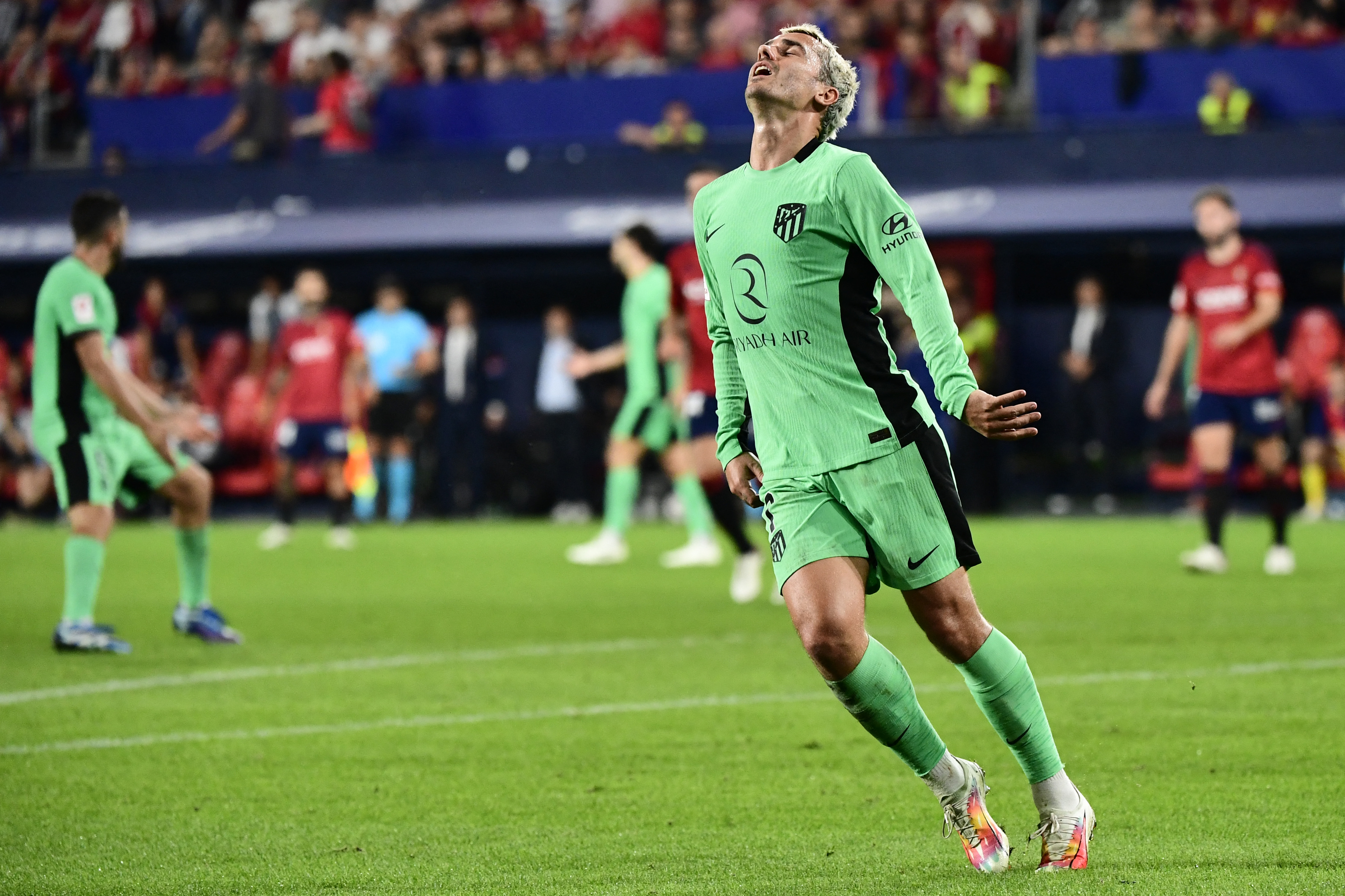 Atlético de Madrid sufría para batir a Osasuna, pero Griezmann resolvió la partida