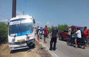 Conductor murió tras colisión contra autobús entregado hace días por el chavismo en Falcón