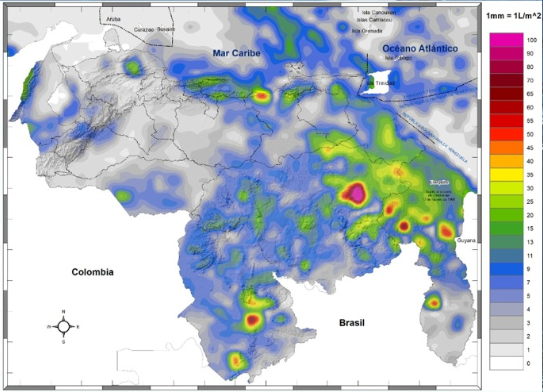 Ráfagas de viento y actividad eléctrica: el pronóstico de Inameh en Venezuela para este #21Sep