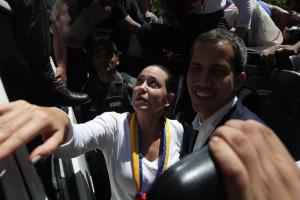 Guaidó se pronunció tras victoria de María Corina Machado en la Primaria