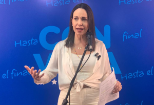 María Corina Machado: Yo sí confío en la Comisión Nacional de Primaria y en la gente