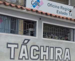 Continúan irregularidades con las máquinas del CNE en Táchira