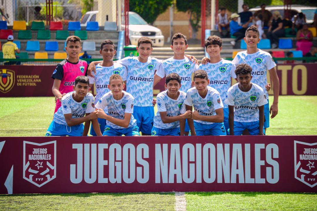 Selección de Guárico sub-13 se alzó con el subcampeonato de los Juegos FVF 2023