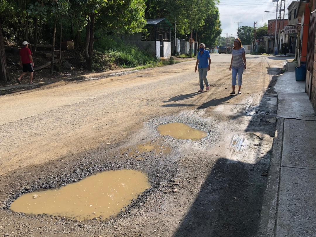 Comunidad El Guafal en Guárico minada de troneras y azotada por los apagones