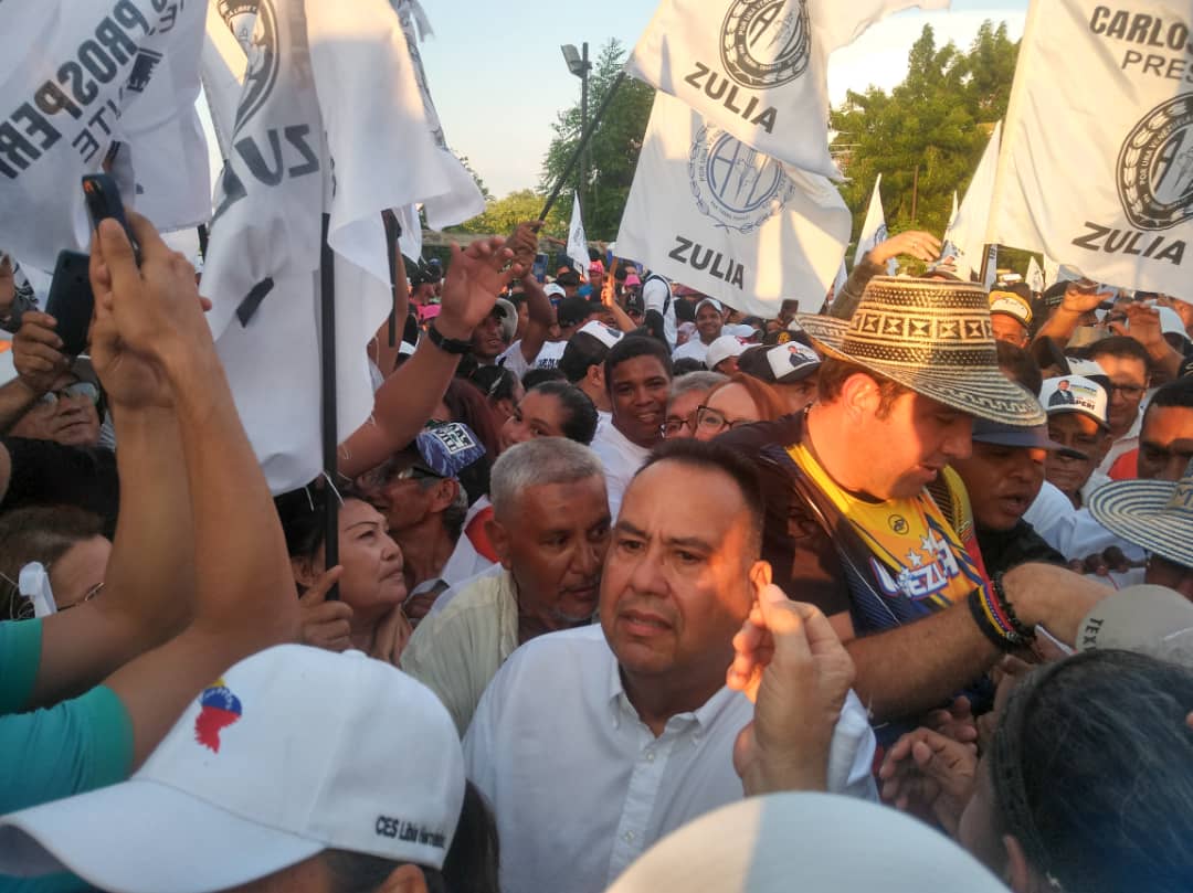 Prosperi cierra su campaña en Zulia y pide no abandonar la elección Primaria