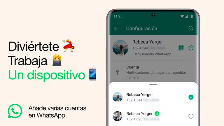 Lo que todos esperaban en WhatsApp, ya es posible: tener dos cuentas en el mismo dispositivo