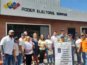 Activistas y gremios de Barinas exigieron al CNE informar ubicación de los puntos de Registro Electoral