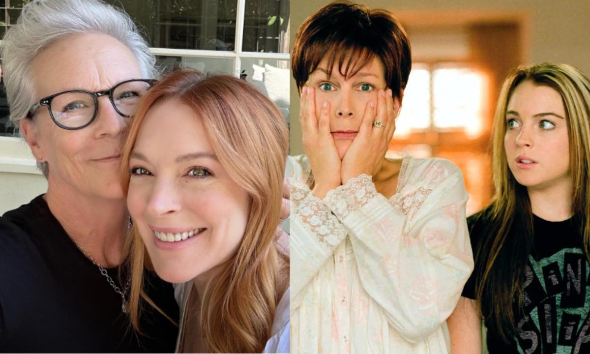 Después de 20 años Lindsay Lohan y Jamie Lee Curtis se reúnen (FOTO)