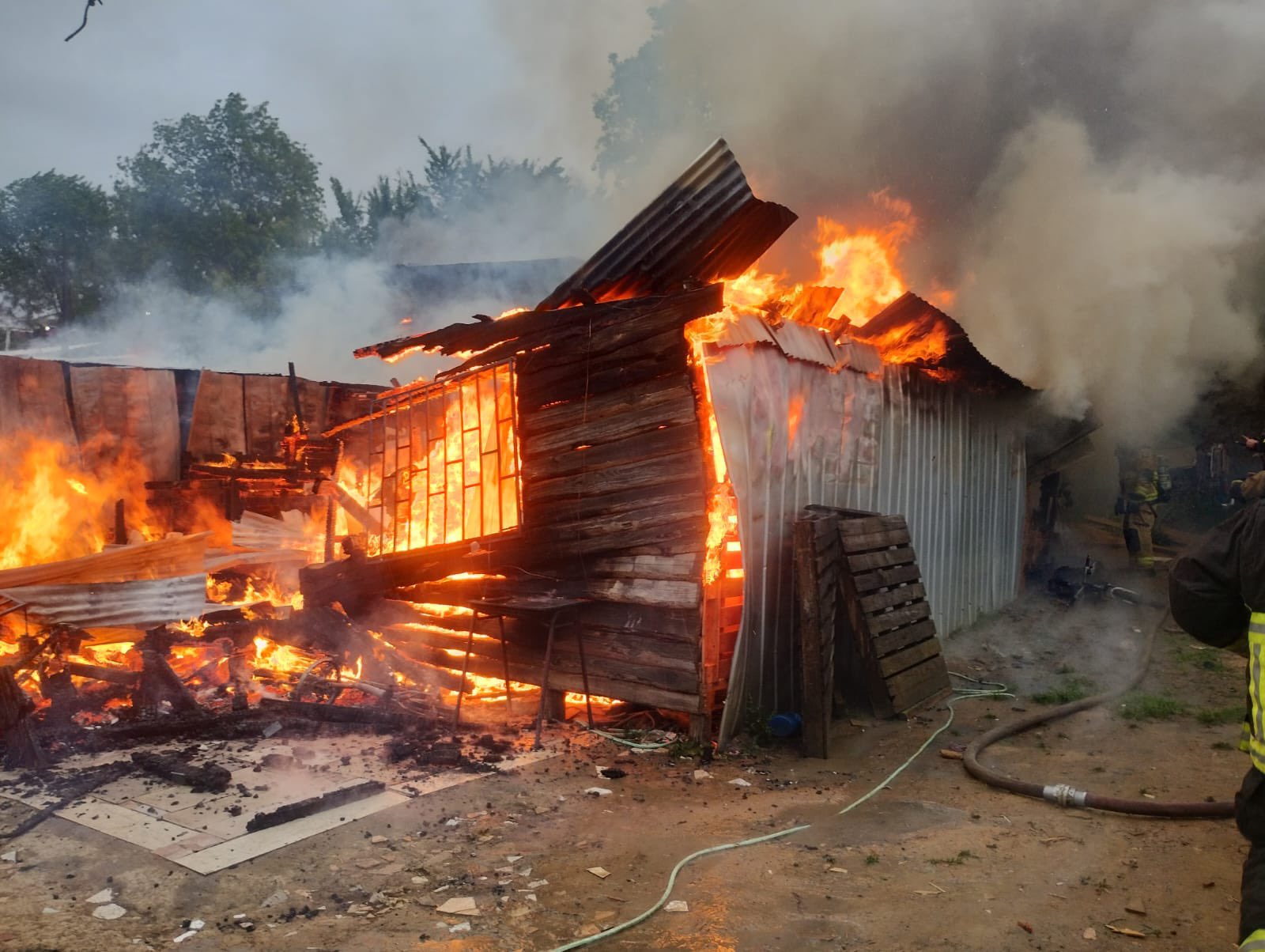 Mortal incendio en un barrio marginal de Chile reflejó la lucha por manejar el auge migratorio