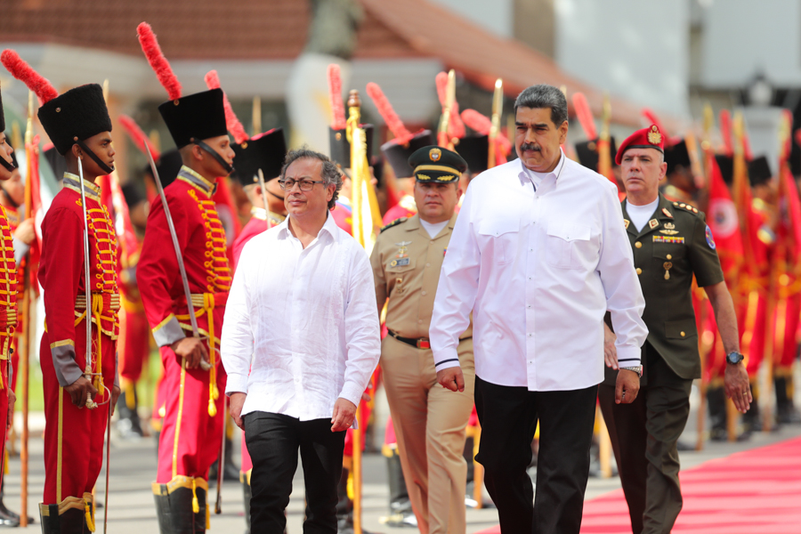 Nicolás Maduro y Gustavo Petro, una relación a prueba