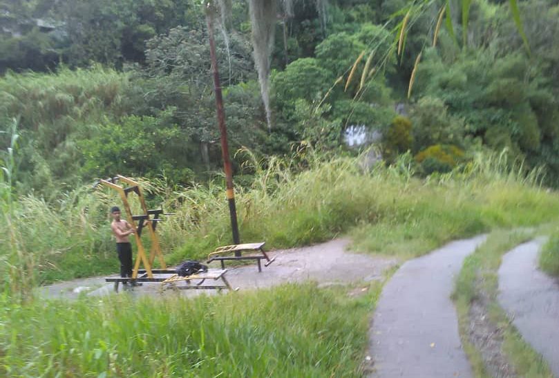 Abandonada y consumida por la maleza se encuentra la cuesta de Las Heroínas de Mérida