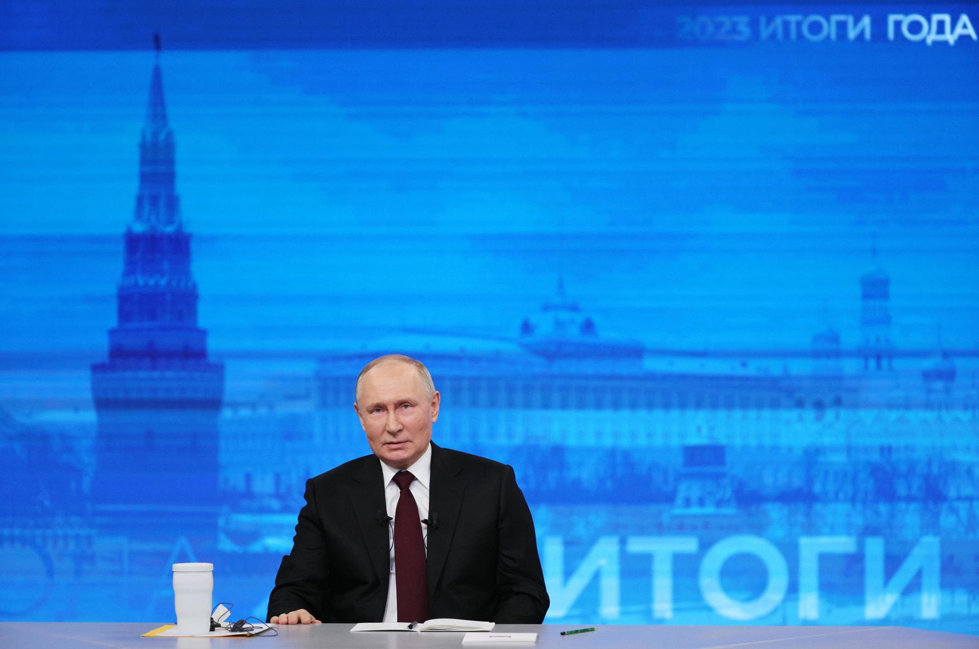 Putin aseguró que Rusia no tiene ningún interés en combatir con los países de la Otan