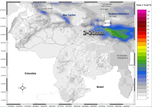 Inameh prevé bajas probabilidades de lluvias en Venezuela este #25Ene