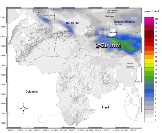 Inameh descarta la presencia de nubosidad y lluvias en gran parte de Venezuela este #29Ene