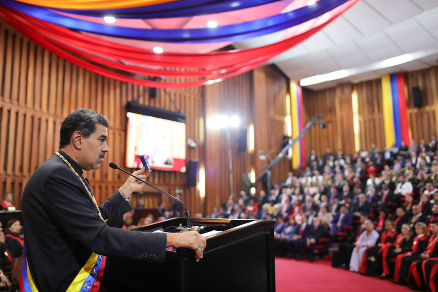 Así luce Maduro tras su cambio físico: “Capriles, ahora el flaco soy yo” (VIDEO)