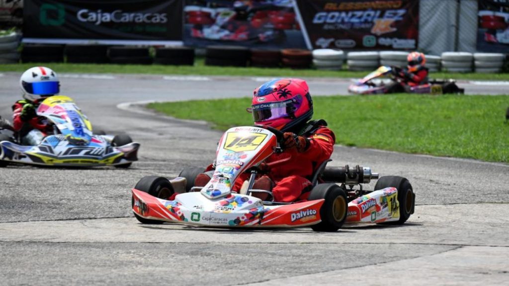 Con solo diez años, Alessandro González es el único piloto venezolano que participará en la WSK Champions Cup de Italia